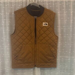 The North Face Men's Tan Quilted Vest